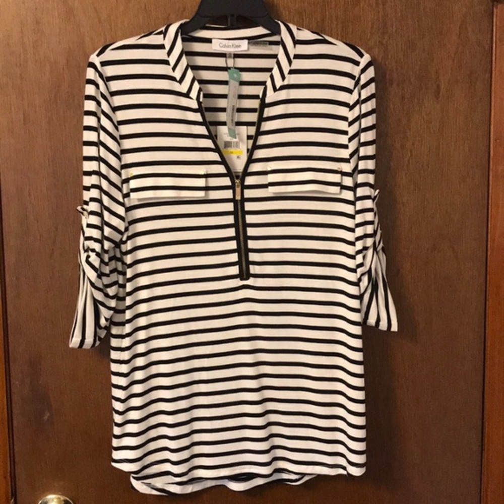 Calvin Klein Knit Top XS